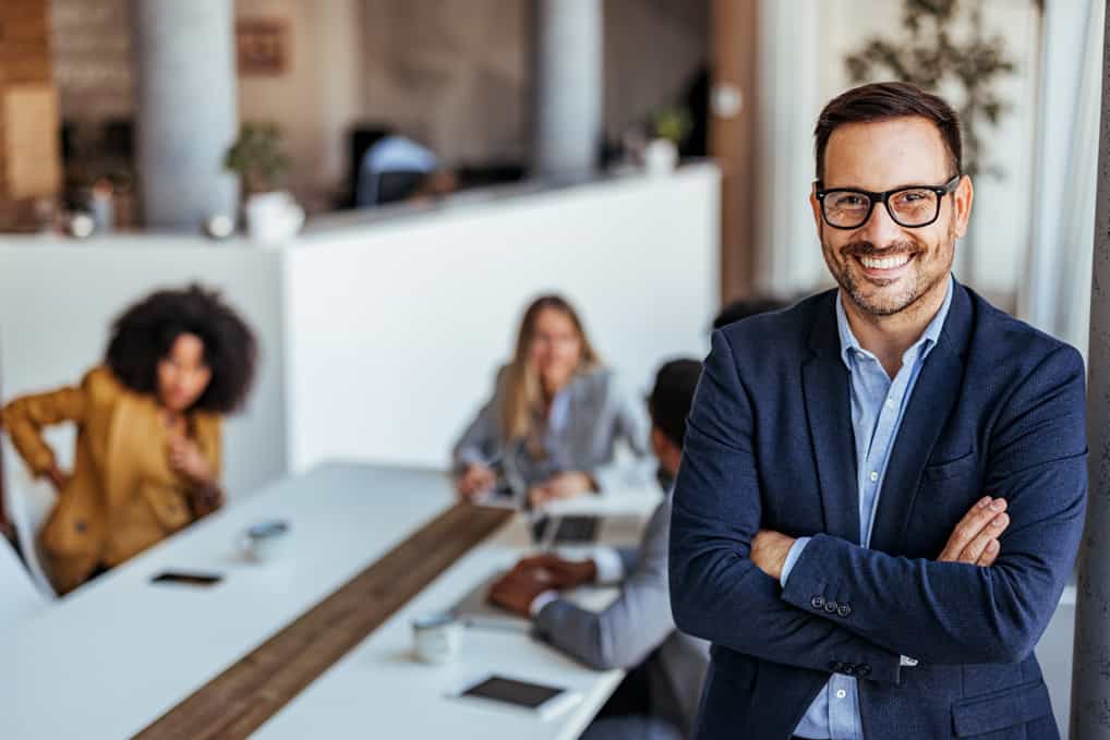 Couple looking at sunset