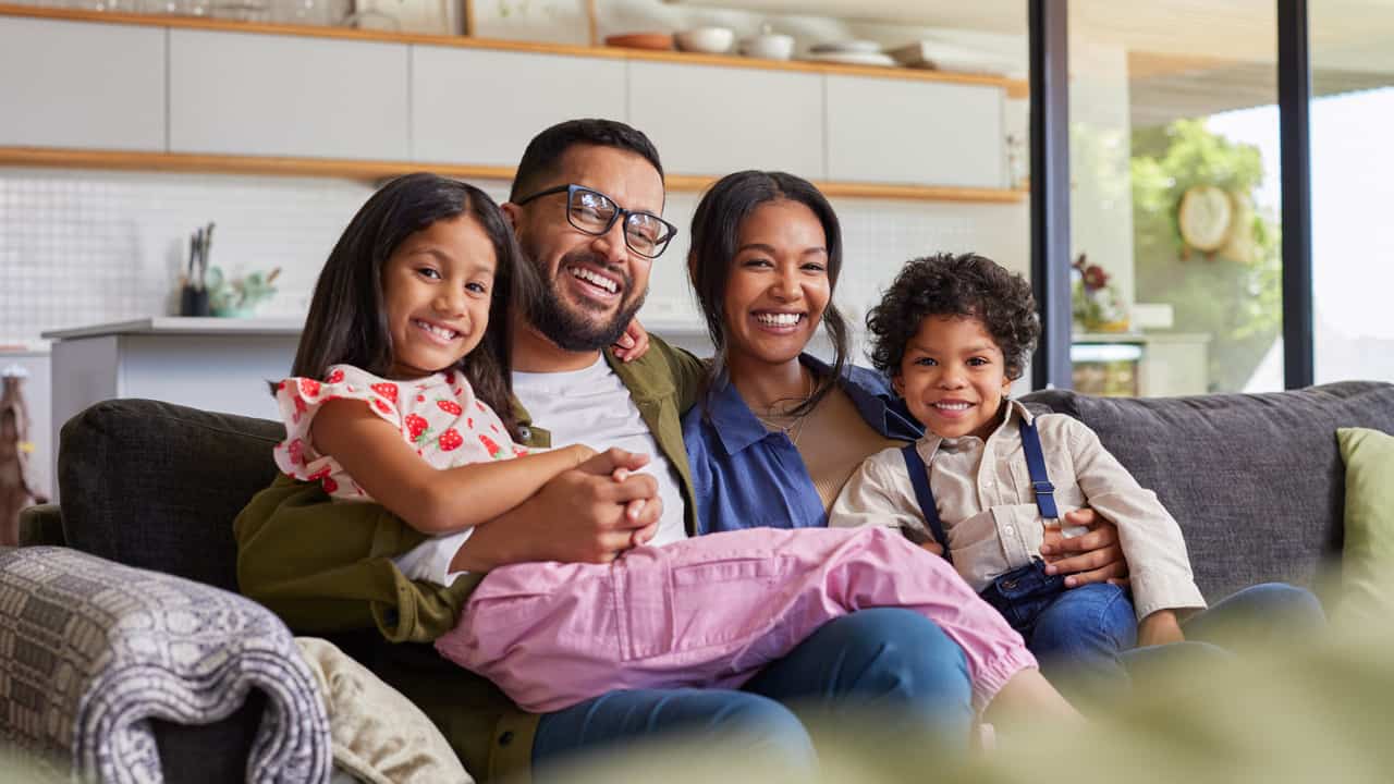 Family spending time together