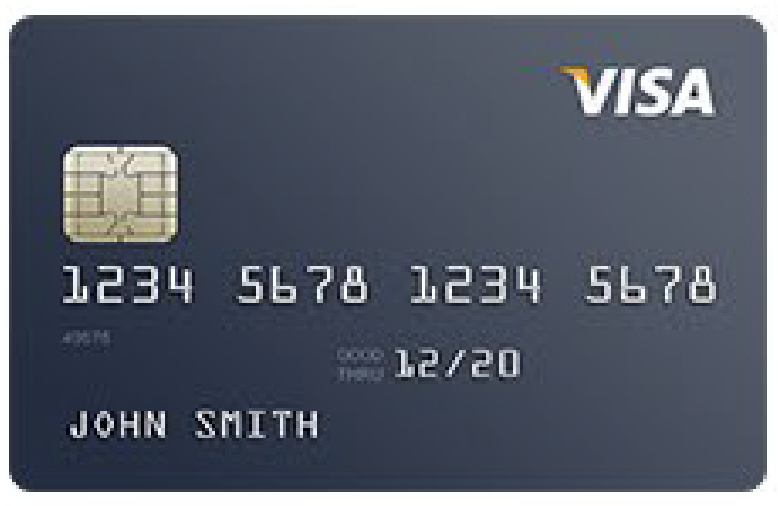 VISA credit card image