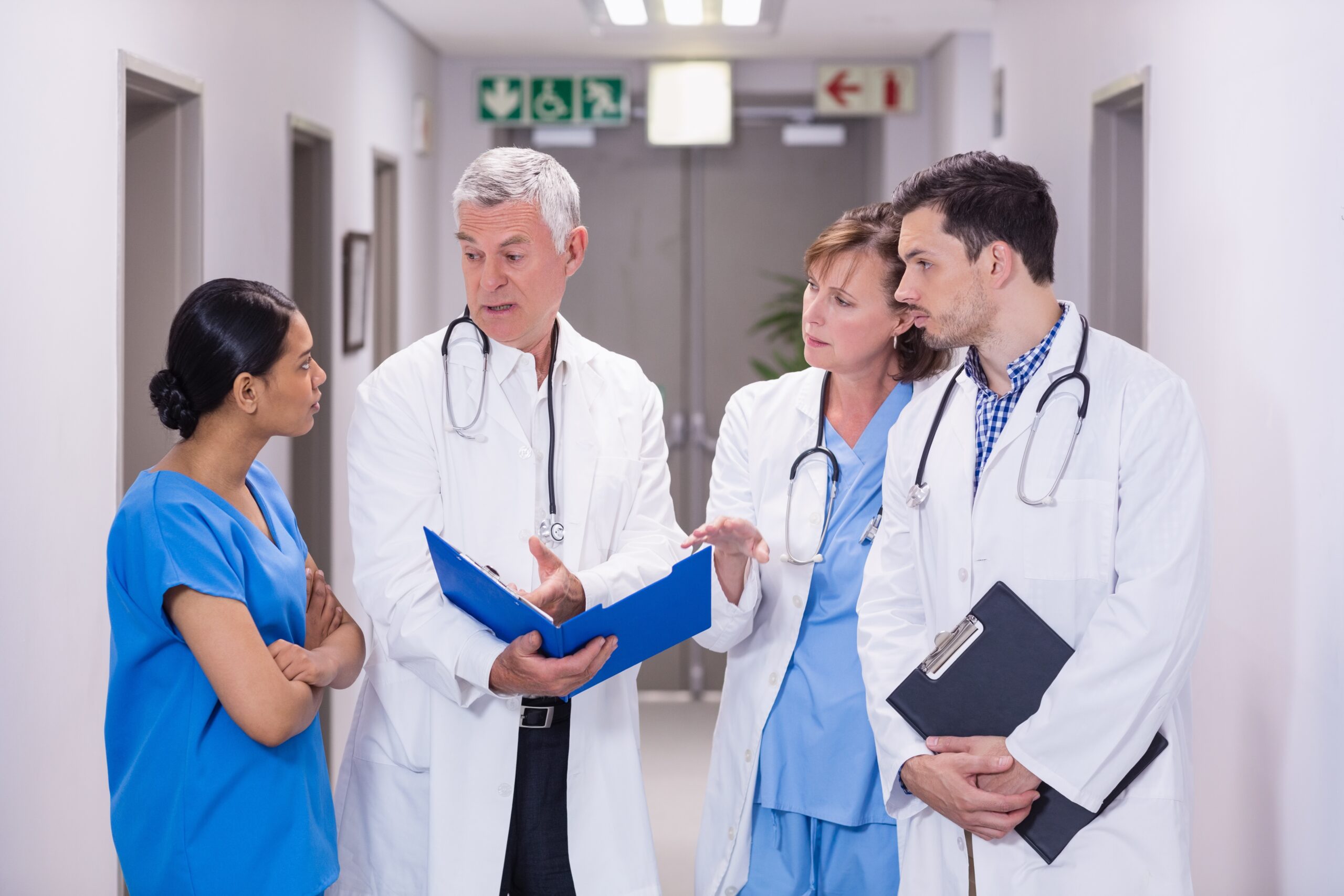 Group of doctors