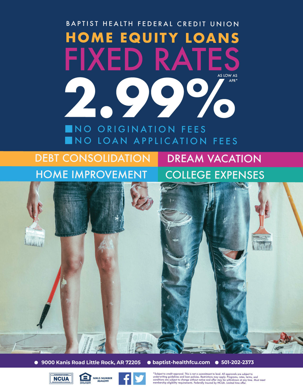 Fixed Rate Home Equity Loans as low as 2.99% APR